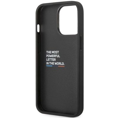 7. Etui BMW Bi Pattern na iPhone 14 Pro 6,1" - czarne
