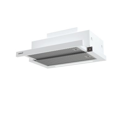 Okap teleskopowy CATA CAMPANA TFH 6830 GWH Klasa efektywności energetycznej A+++ Szerokość 60 cm 795 m3/h Sterowanie dotykowe DOPROWADZIŁO Biały