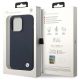 8. Etui BMW Silicone Metal Logo MagSafe na iPhone 14 Pro Max - granatowe