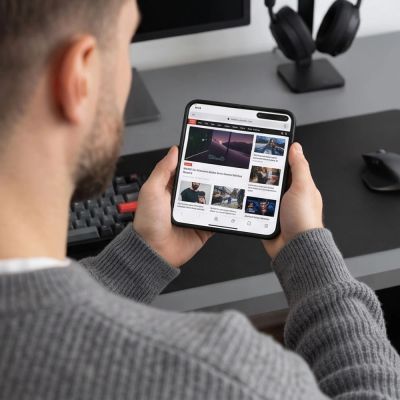 5. Etui Tech-Protect MagPeak MagSafe CC na iPhone Duo - czarne matowe