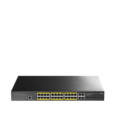 5. Switch CUDY GS2028PS4-300W 24-Port Gigabit L2 Managed PoE+ 300W  4x Gigabit Combo Ports