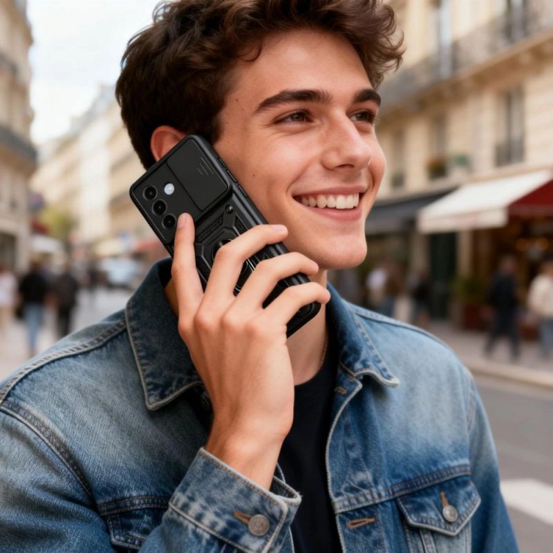 7. Etui Tech-Protect CamShield Pro na Samsung Galaxy A37 5G - czarne