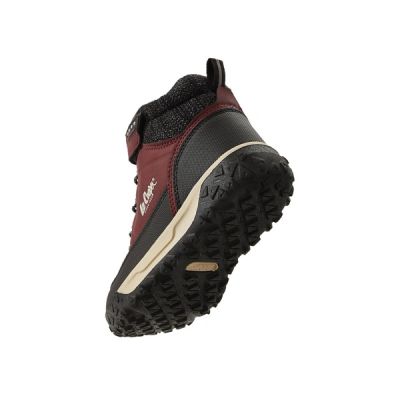 2. Lee Cooper buty sportowe trzewiki burgundowe za kostkę ocieplane