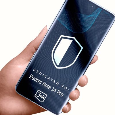 2. Folia dla graczy 3mk 1UP na Xiaomi Redmi Note 14 Pro