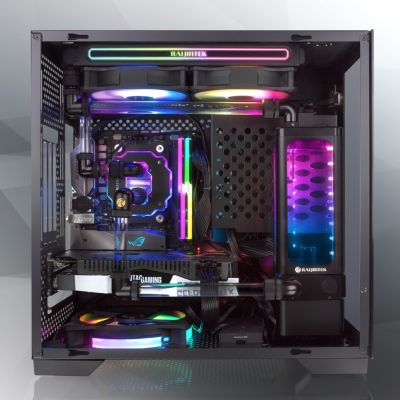 12. RAIJINTEK PAEAN Mini Mini Tower Czarny