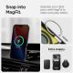 11. Etui Spigen Tough Armor MagSafe z podstawką na iPhone 16 Pro - zielone
