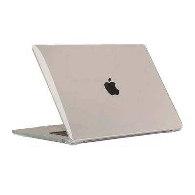 4. Etui Tech-Protect SmartShell na MacBook Air 15" M2 / M3 / 2023-2024 - przezroczyste