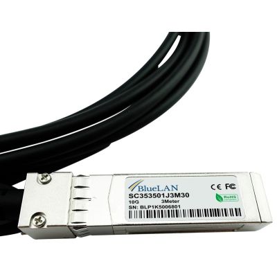 4. BlueOptics JD096C-BL kabel InfiniBand / światłowodowy 1 m SFP+ Czarny