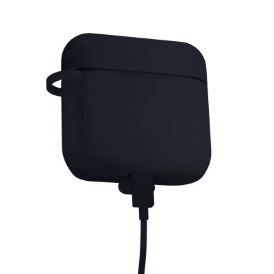 4. Etui na słuchawki 3mk Silicone AirPods Case na Apple AirPods 3rd gen. - czarne