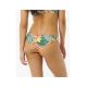 2. Majtki kąpielowe RIP CURL Brazilian Soul Revo Cheeky zielono żółty