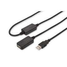 Kabel DIGITUS  DA-73102 (USB   ; 20m; czarny)