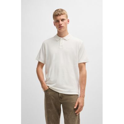 4. Koszulka Polo Boss Pe Towel relaxed fit M 50511083-106