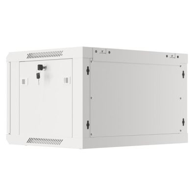 10. Lanberg WF01-6406-00S stojak 6U Szafa wisząca Szary
