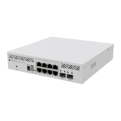 4. Switch Mikrotik CRS310-8G+2S+IN 10p  Managed 2,5G/Multigigabit/10G