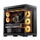 28. Jonsbo TK-4 Gehäuse, Midi-Tower, ATX, Tempered Glass - schwarz