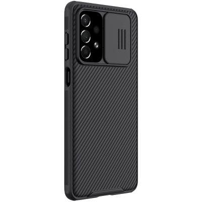 6. Nillkin CamShield Pro Case pancerne etui pokrowiec osłona na aparat kamerę Samsung Galaxy A73 czarny