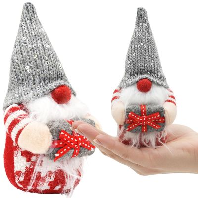 5. SKRZAT GNOM DEKORACYJNY 15CM SZARY BOY