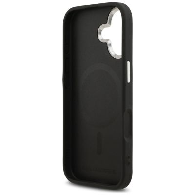 7. Etui Karl Lagerfeld Choupette Pin MagSafe do iPhone 17 - czarne