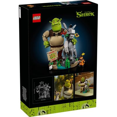 2. LEGO Icons 72423 - Shrek, Osioł i Kot w butach