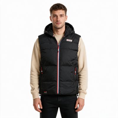 Kamizelka męska Geographical Norway VITO BLACK DB MEN 001 (WZ6238H/GN-BLACK)