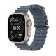 Apple Watch Ultra 3Â GPS + CellularÂ 49mmÂ Natural Titanium Case with Anchor Blue Ocean Band