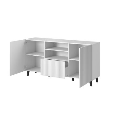 2. Komoda PAFOS 150x40x82 biały mat