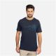 3. T-shirt męski VIKING Morain Bamboo Man granatowy