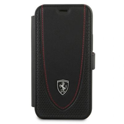 2. Etui Ferrari Off Track Perforated na iPhone 12 mini - czarne