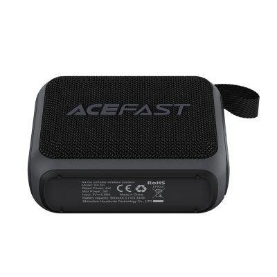 5. Mini głośnik bezprzewodowy Acefast K4 Go Bluetooth 5.4 - czarny
