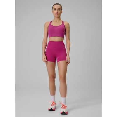 7. Biustonosz treningowy z wysokim wsparciem damski 4F 4FWSS26USBAF223-54S