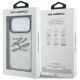 8. Etui Karl Lagerfeld IML Glitter KL Diamond Logo na iPhone 17 Pro - srebrne