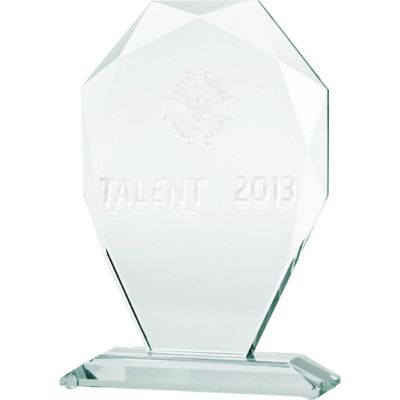 5. Trofeum szklane z grawerowerką 3D z etui
