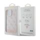 8. Etui Guess 4G Stripe Collection na iPhone 15 Pro Max - różowe