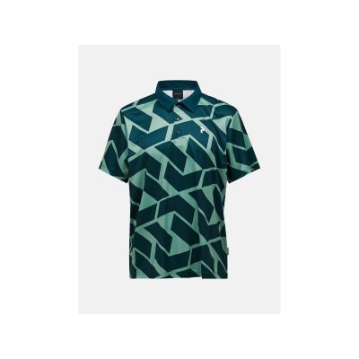 Koszulka męska PEAK PERFORMANCE M Graphic Polo kolor zielony
