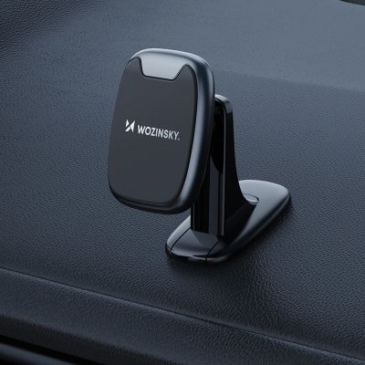 13. Uchwyt Wozinsky WUMTD na telefon magnetyczny na deskę rozdzielczą w samochodzie - czarny