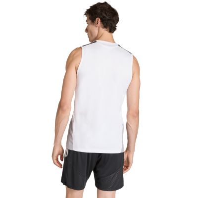 4. Koszulka męska adidas Tiro 26 Competition Sleeveless Jersey biała KA7614