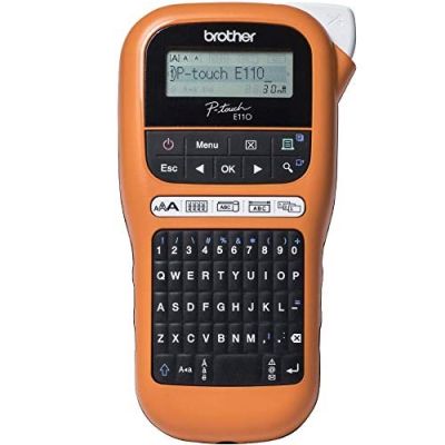 10. Brother PT-E110 drukarka etykiet Termotransferowy 180 x 180 DPI 20 mm/s HGe/TZe QWERTY