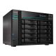 13. NAS Asustor AS6510T;  LOCKERSTOR 10, 10x (3.5" SATA HDD/ 2.5" SSD), Intel ATOM C3538, 8GB DDR4 SODIMM (max. 64GB), 2x 10GbE, 2x 5GbE, 2x M.2 2280 NVMe PCIe 3.0, 2x USB 3.2