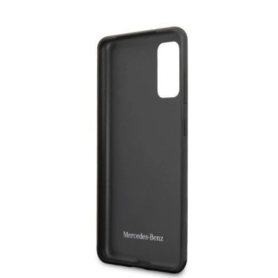 4. Etui Mercedes Wood Line Walnut na Samsung Galaxy S20 - brązowe