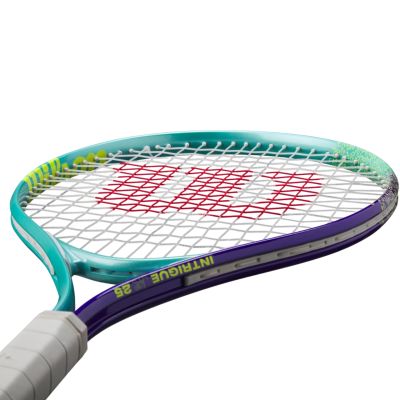 4. Rakieta do tenisa ziemnego Wilson Intrigue Junior 25 TNS RKT 3 7/8 miętowo-fioletowa WR180310U