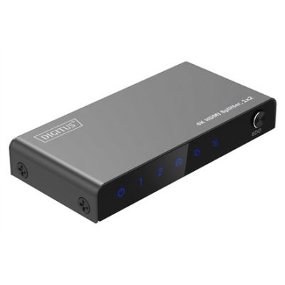 5. Digitus Rozdzielacz 4K HDMI, 1 x 2