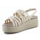 3. Sandały Crocs Brooklyn strappy lowwdg W 206751-2Y2