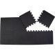 24. MATA PUZZLE POD SPRZĘT FITNESS 8SZT 30x30x0,9CM CZARNA PURE 2 IMPROVE
