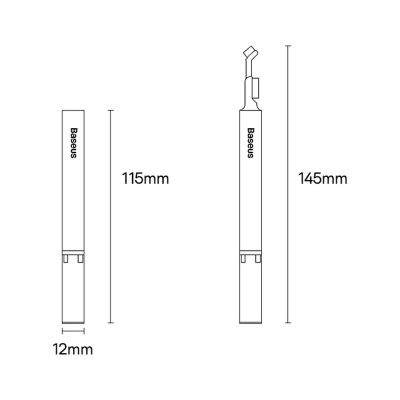 19. Baseus szczoteczka do czyszczenia słuchawek biała (NGBS000002)
