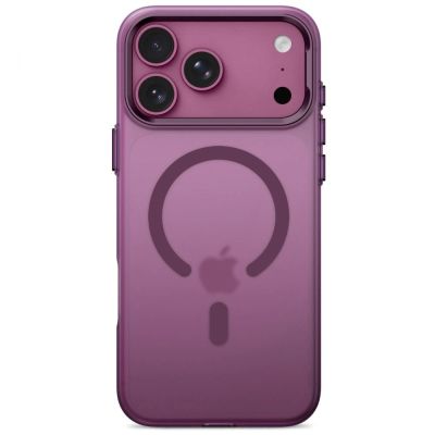 3. Etui Tech-Protect MagZero MagSafe na iPhone 17 Pro / 18 Pro - burgundowe matowe