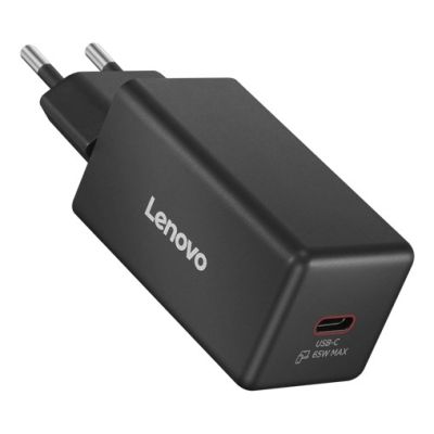 2. Lenovo G0A665WBEU ładowarka do urządzeń przenośnych Uniwersalne Czarny Prąd przemienny Szybkie ładowanie Wewnętrzna
