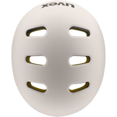 4. Kask rowerowy dziecięcy UVEX Kid 4 Style MIPS, warm grey matt