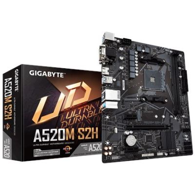 6. GIGABYTE A520M S2H płyta główna AMD A520 Socket AM4 micro ATX