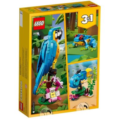 2. LEGO Creator 31136 Egzotyczna papuga