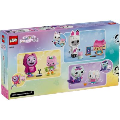 10. LEGO GABBY'S DOLLHOUSE 11215 Koci przyjaciele Gabby do zbudowania